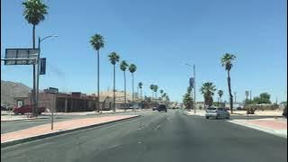 Twentynine Palms, CA - Drive around Downtown Twentynine Palms