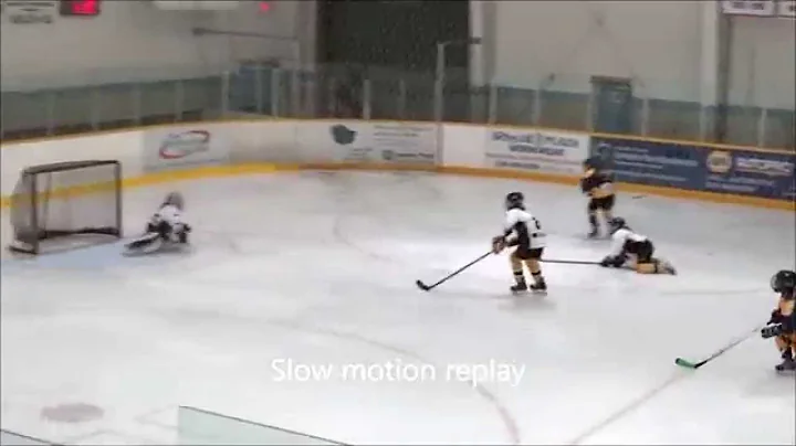 Sarah Schnarr scores on breakaway!