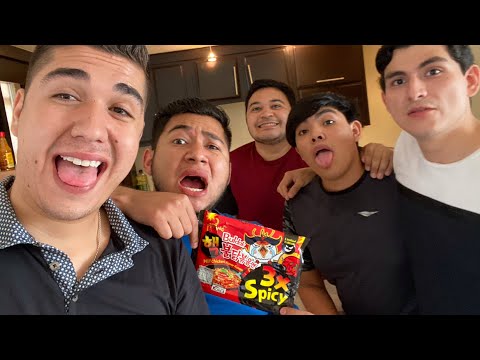 PROBANDO EL RAMEN MÁS PICANTE DEL MUNDO🥵🔥! | CON LA DUDA OFICIAL Y EL PONCHUELAS !
