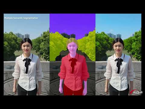 Semantic segmentation on photos and videos with Snapdragon 8 Gen 2.