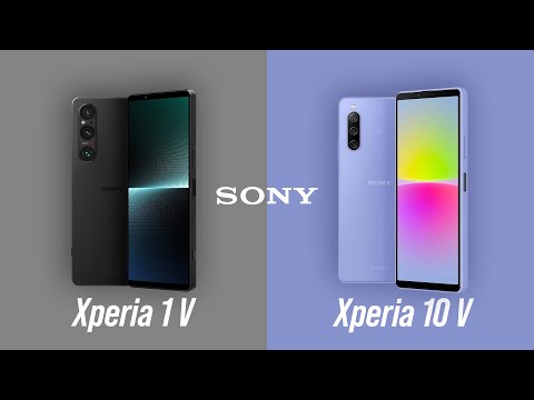 Sony ra mắt Xperia 1 V & Xperia 10 V