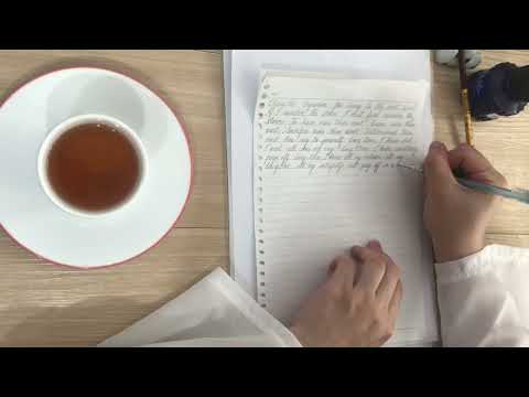 English Calligraphy Practice 英文草寫練習