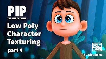 Low Poly Game Character Texturing part 4 - #17