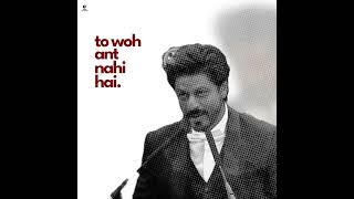 Save this for tough days.Need a video editor? DM me 📩 #srk #motivation