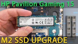 Hp Pavilion Gaming 15 Upgrade Or Install M2 Ssd Youtube Hp Pavilion Gaming 15 Upgrade Or Install M2 Ssd Youtube