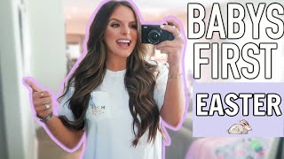 BABYS FIRST EASTER & EXCITING NEWS & CLEANING / ORGANIZING / ETC. | Casey Holmes Vlogs