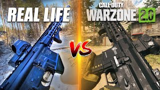 WARZONE 2 / Сравнение оружия в игре и в реальности