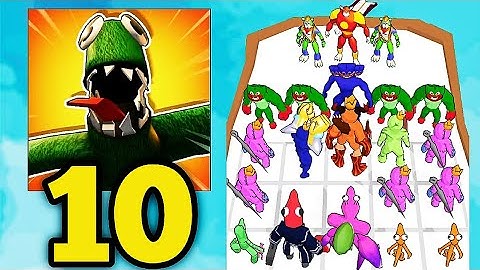 Monster Evolution Merge Blue All Levels Gameplay Part 10