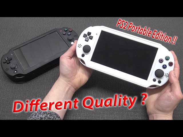 PS2 Portable Different Versions & Quality Difference Check ! 