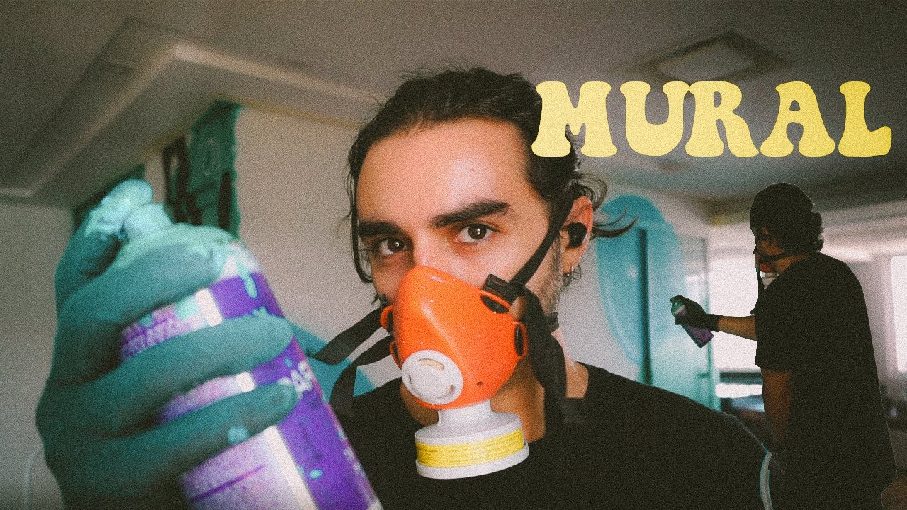 COMO FAZER UMA ARTE EM PAREDE - Arte Mural - Caio Custom