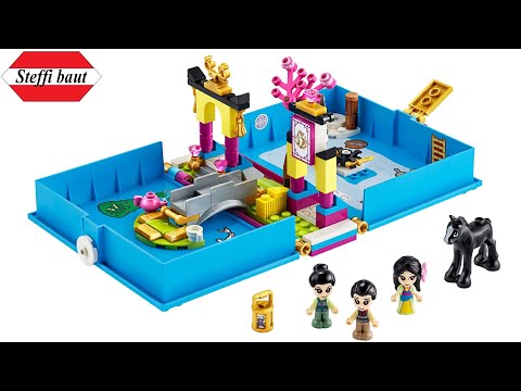 LEGO Disney 43174 Mulan's Storybook Adventures unboxing & speed build