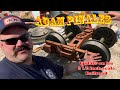 Back to see Adam Pinales and his 2 1/2 inch scale yard railroad AND his new HOn3 layout