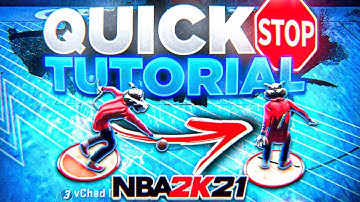 OVERPOWERED QUICKSTOP TUTORIAL NBA 2K21! BEST DRIBBLE MOVES & SIGS TO GET OPEN IN NBA 2K21 NEXT-GEN!