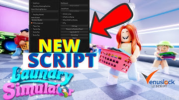 Laundry Simulator Script New 2022 | Auto Farm | Roblox  GUI Working Updated