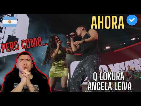 (REACCION CHILENA) Angela Leiva, Q´ LoKura - Ahora (EN VIVO)
