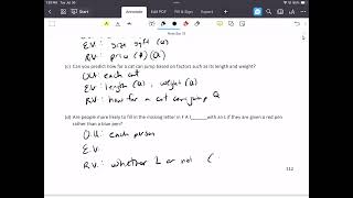 Business Statistics (112-3):  Explanatory and response variables