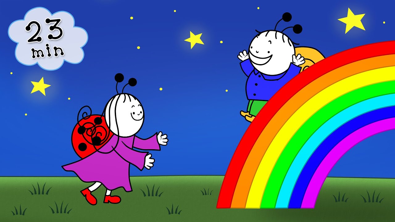 Boca I Lutkica - Papirni zmaj, Duga i druge priče ▶ 5 cijele epizode | 23 minuta