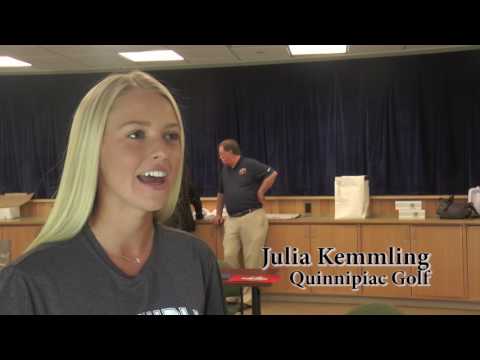 QU Women's Golf NCAA Tournament Selection Show Reaction