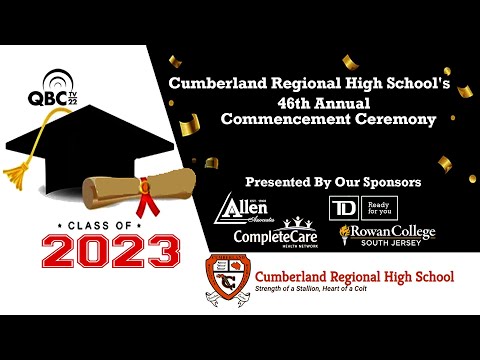 The Cumberland Regional High School Class of 2023 Graduation Ceremony