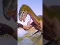 (🦖Jurassic World Evolution2🦕)Mosasaurus,Helicoprion,T-Rex,Therizinosaurus Dinosaurs Fight