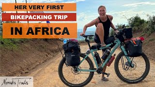 Her First Bikepacking Trip in AFRICA  / Cycling around Kenya Episode1