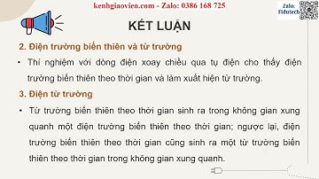 Giáo án PowerPoint Bài 19 Điện từ trường. Mô hình sóng điện từ | GA điện tử Vật lí 12 kết nối