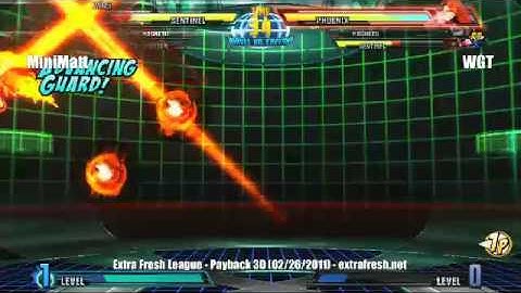 EFL Payback 3D - Marvel vs Capcom 3 Brackets - MiniMatt vs Tribal