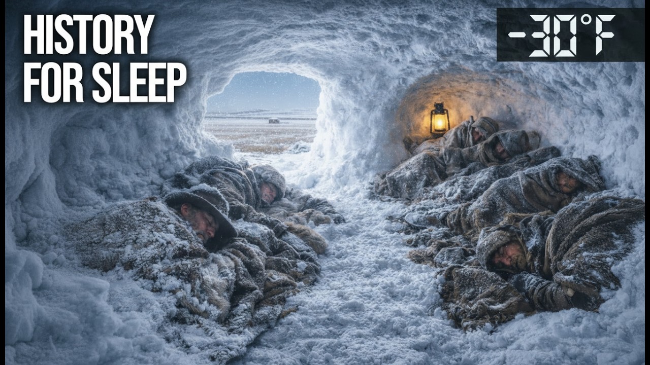 History For Sleep | How Did Prairie Travelers Sleep Inside Snowdrifts To Survive Whiteouts?
