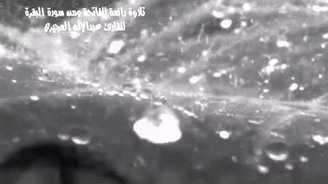 تلاوة خاشعة ورائعة للقارئ عبدالاله العجيري ( منقوله )