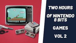 🎮 NES 8-Bits – Volume 2 | 2 Hours of Random Gameplay (1983–1995 Classics \& Surprises!)