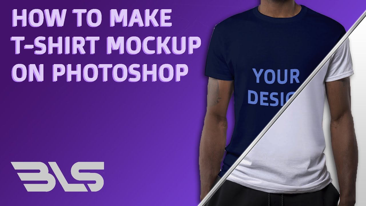 HOW TO CREATE T-SHIRT MOCKUP ON PHOTOSHOP - YouTube