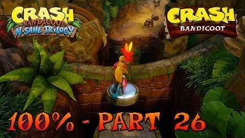 Crash Bandicoot - N. Sane Trilogy - 100% Walkthrough, Part 26: Rolling Stones (Gem)