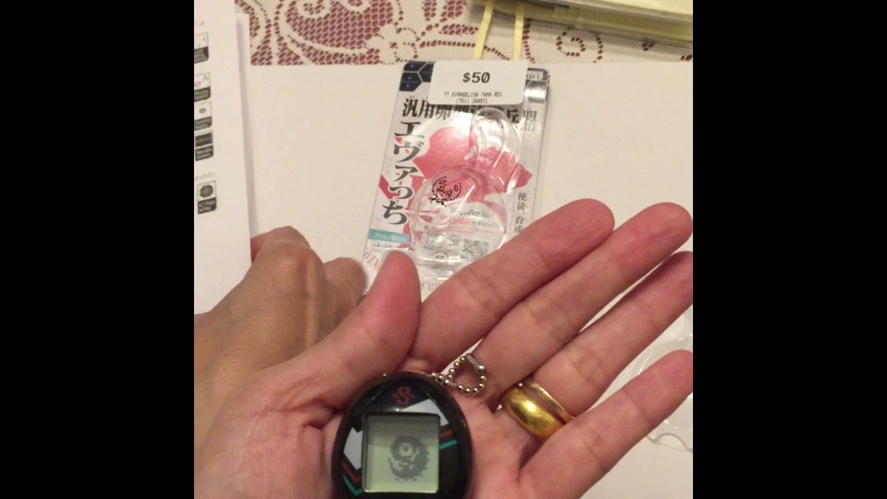 Evatchi Evangelion tamagotchiREI YouTube