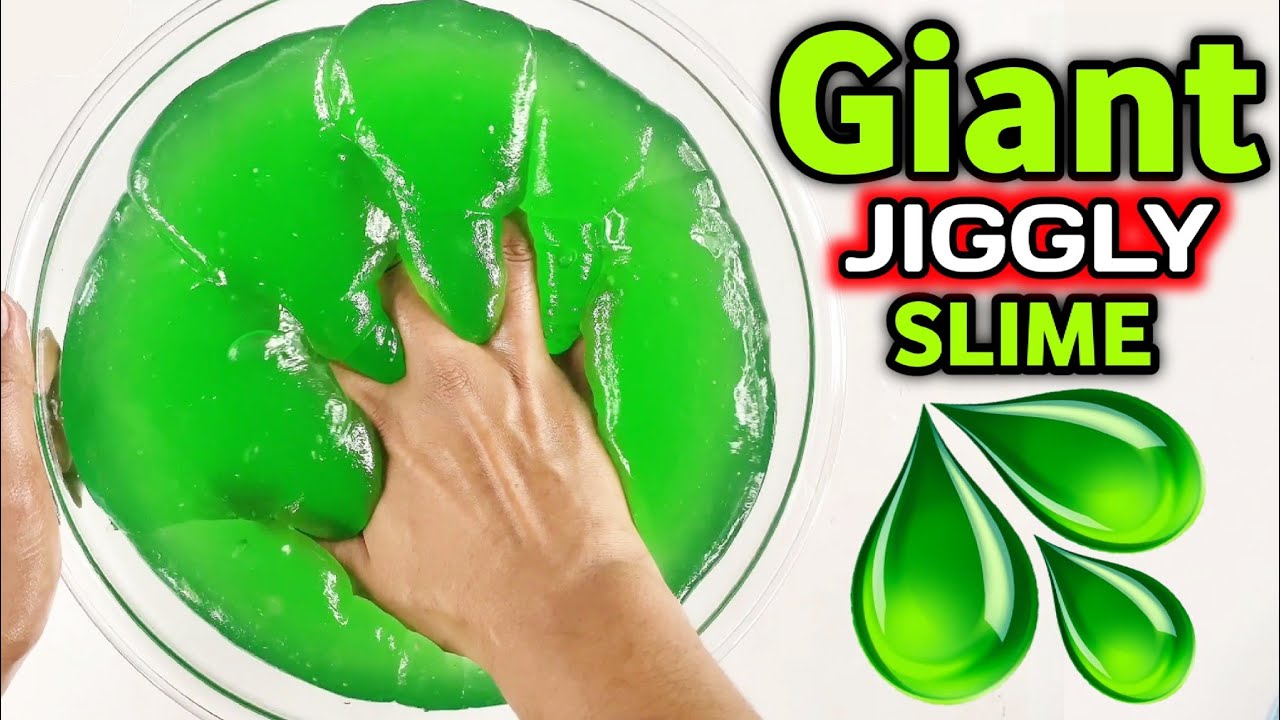 JIGGLY WATER SLIME ! DIY VIRAL INSTAGRAM WATER SLIME ! How To Make Jiggly  Slime 