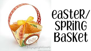 Easter / Spring Paper Basket Tutorial