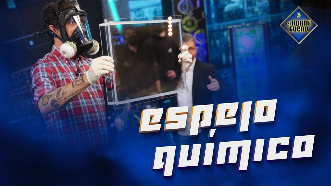 ¡Sorprendente! Marron transforma un cristal en un espejo - Ciencia - El Hormiguero