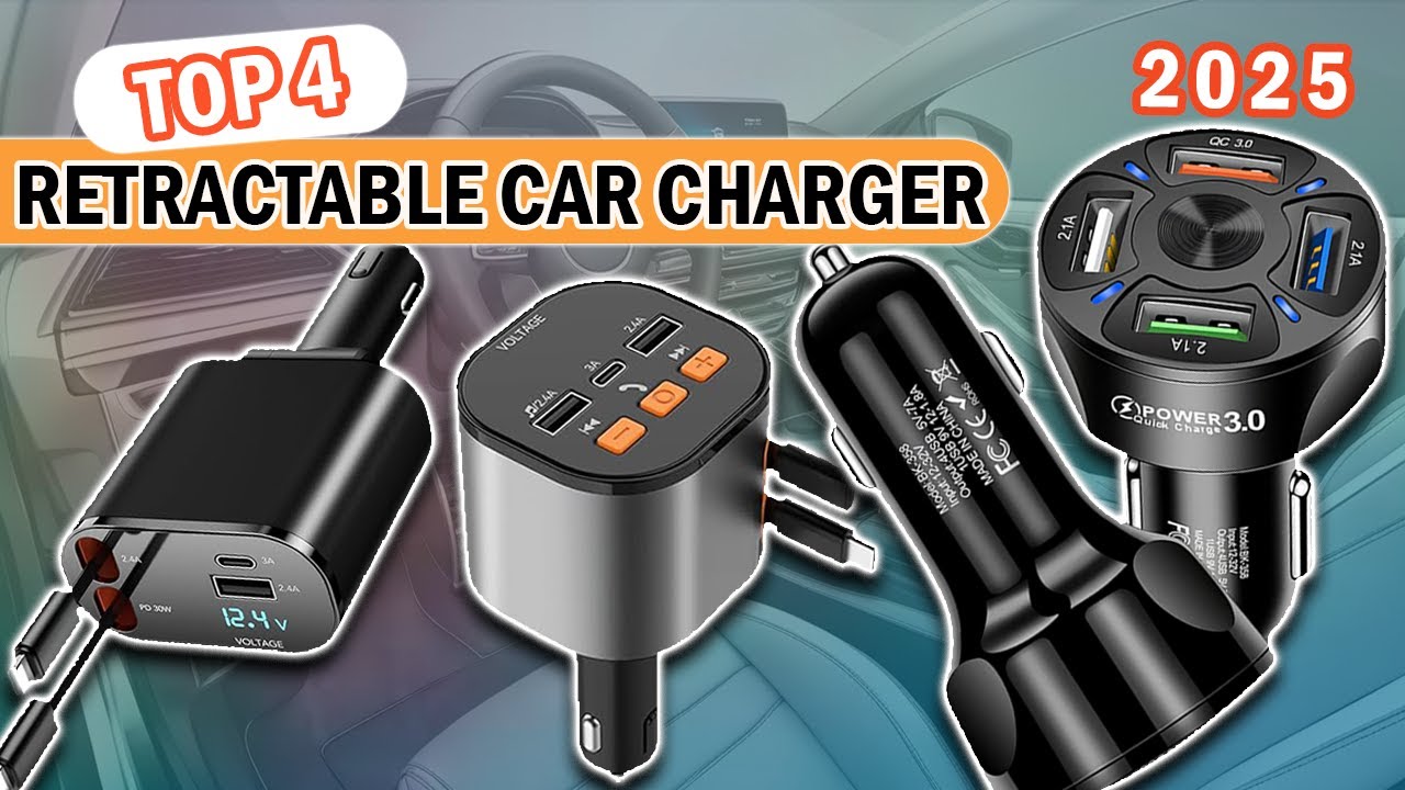 Best Retractable Car Charger 2025 | Aliexpress | Car Charger - YouTube