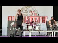 Memphis May Fire "Vices" live Disrupt Festival Arizona Akchin Pavilion 7/27/2019