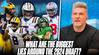 What Are The Biggest Lies In The Media Around The NFL Draft Right Now? | Pat McAfee Reacts