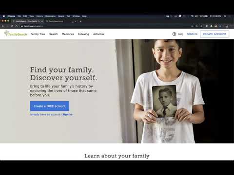 How to Login to FamilySearch