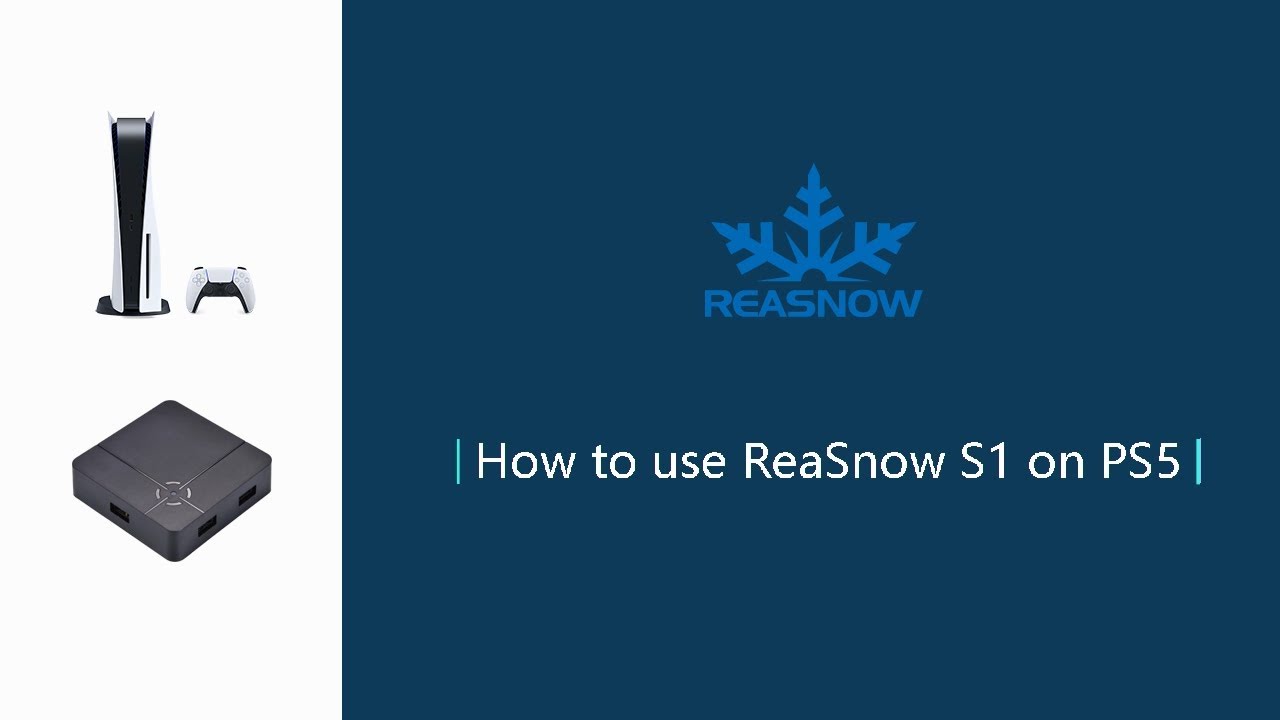 How to use ReaSnow S1 on PS5