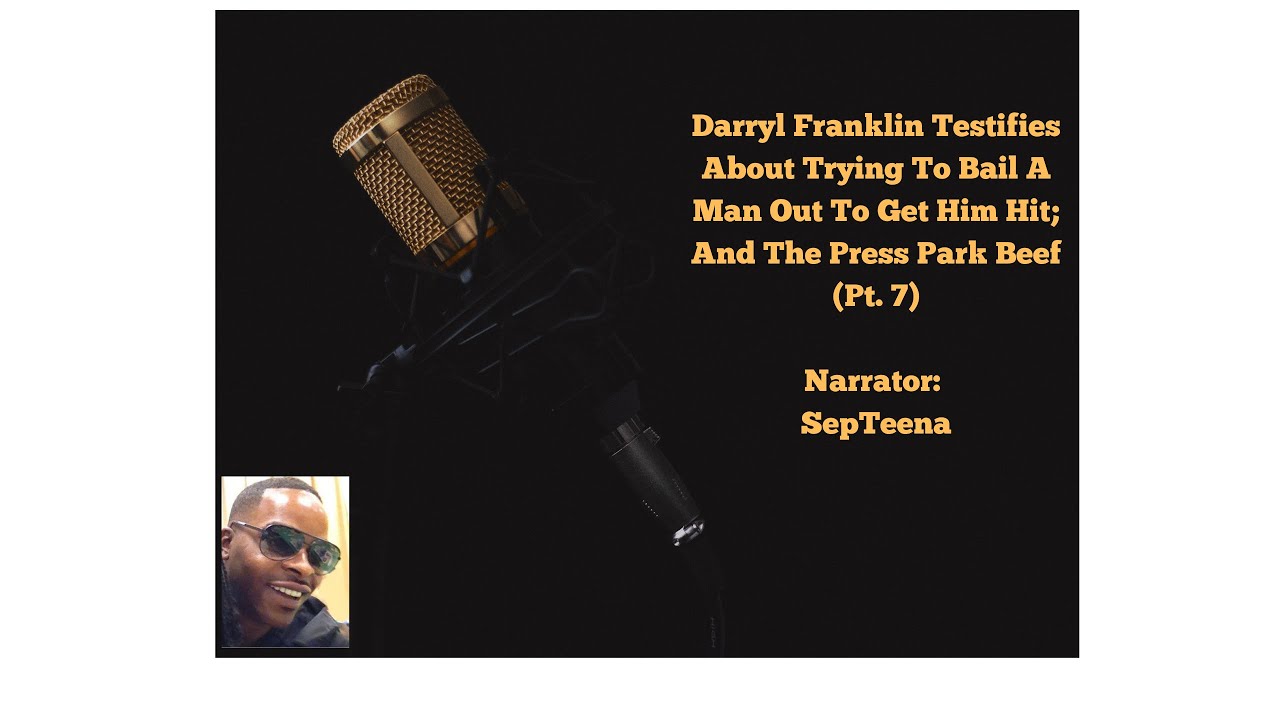 Даррил Франклин дает показания о попытке внести залог за человека, чтобы тот был сбит, и о сканда...