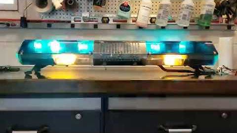 Code 3 MX7000 Blue Light Bar