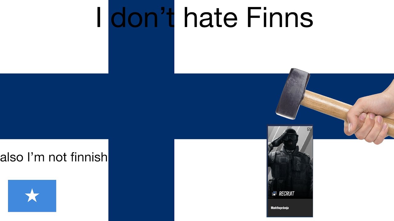 THE BEST Somali-Slovenian-Finnish [Rainbow Six Siege] Player