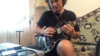 El Farol -(Santana)... solo guitar cover by Sebi Soltan Resimi