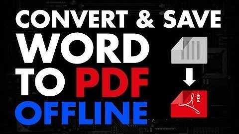 how to convert word file into pdf in office 2007