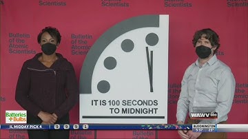Doomsday clock remains at closest point to midnight