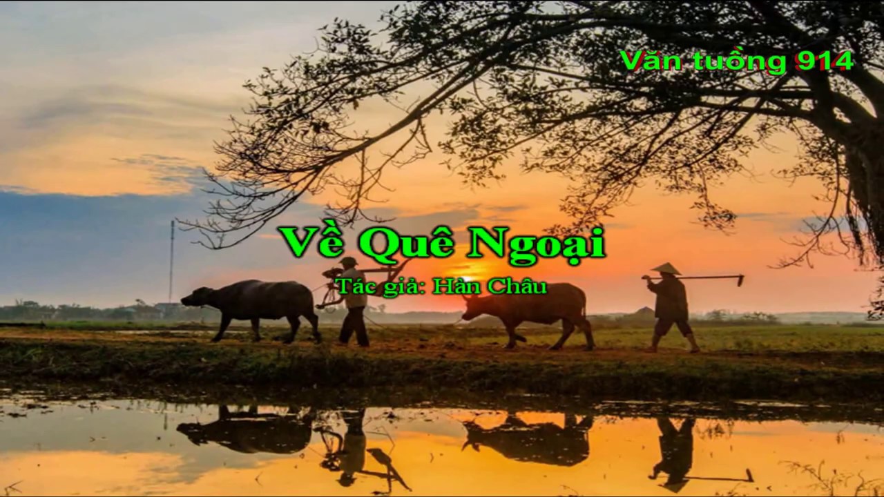 Về quê ngoại karaoke YouTube