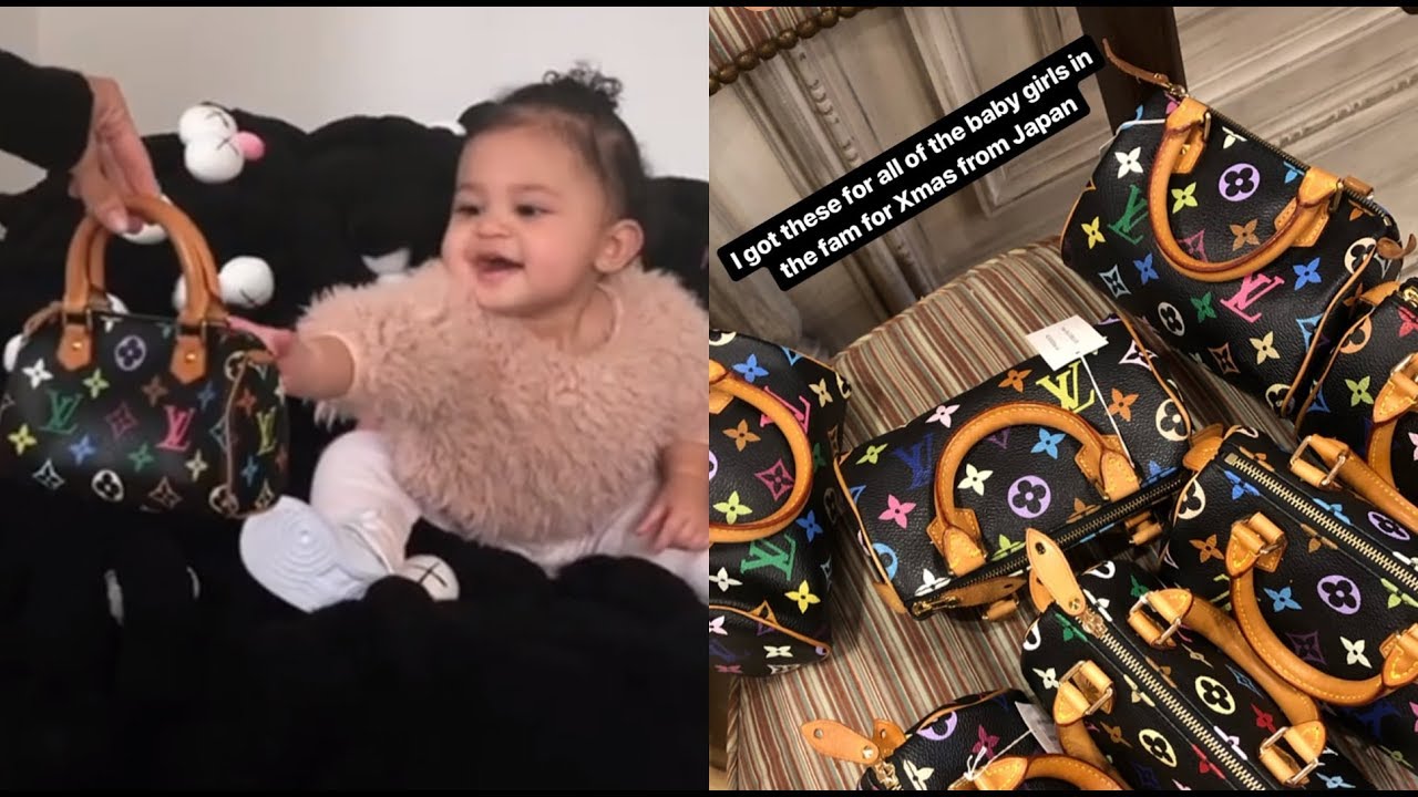 Kim Kardashian bought Louis Vuitton bags for her daughters and nieces