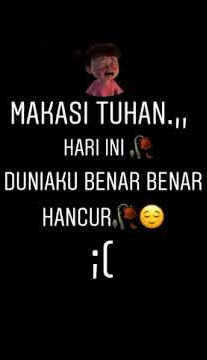 Mood hancur😏